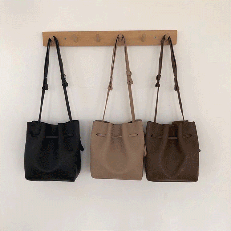 미디 복주머니 숄더 bag (3color)