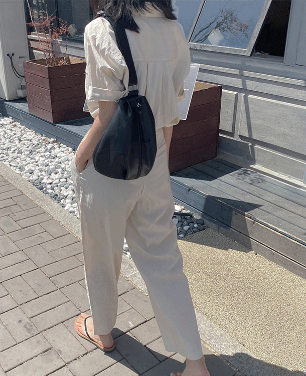 레더 미니 숄더 bag (4color)